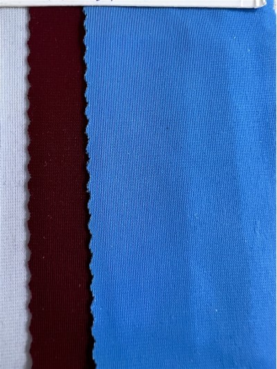 DG-BT recycled polyester matte Lycra Composition: 82% recycled polyester 18% spandex Weight: 180g/㎡ Width: 150CM detail view-12